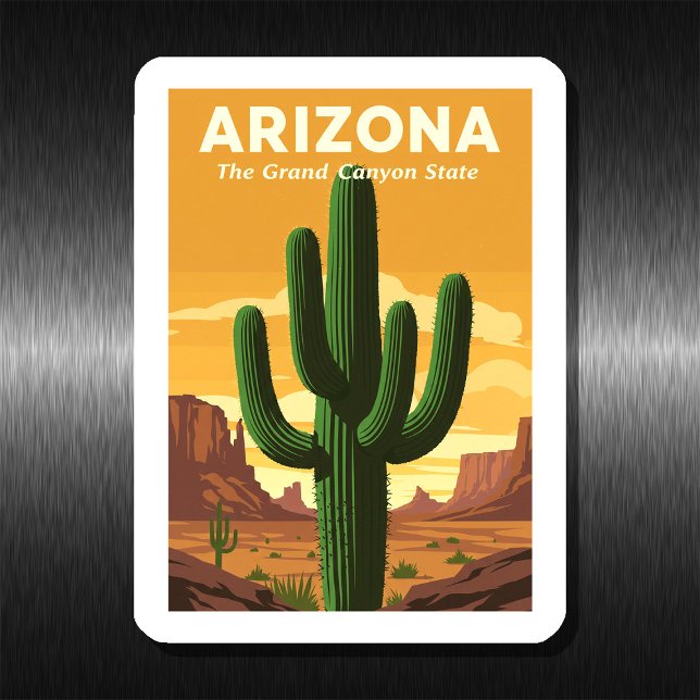 Vintage Arizona Magnet (Skapare uppladdad)