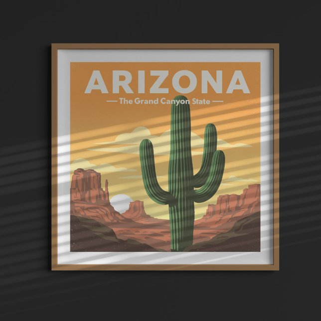 Vintage Arizona Poster (Skapare uppladdad)