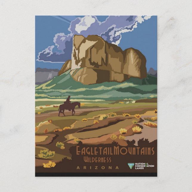 Vintage Arizona Travel Vykort (Framsida)