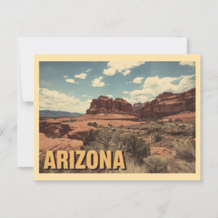 Vintage Arizona Travel Vykort