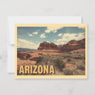 Vintage Arizona Travel Vykort