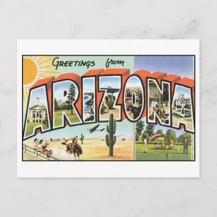 Vintage Arizona vykort