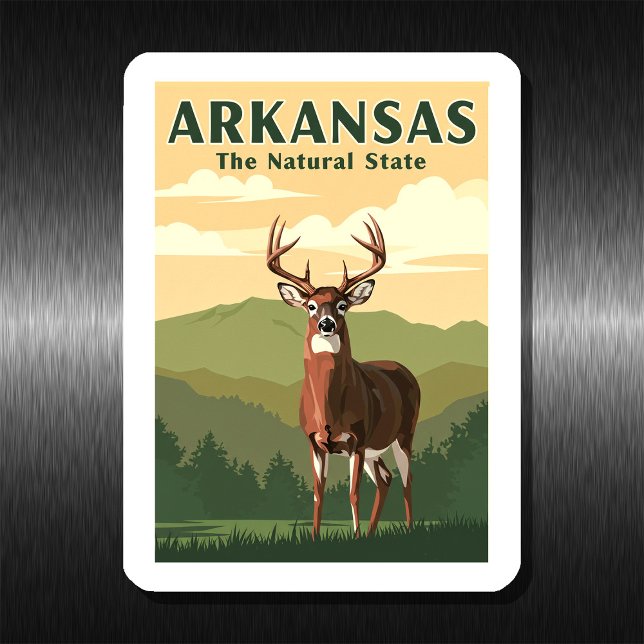 Vintage Arkansas Magnet (Skapare uppladdad)