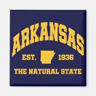 Vintage Arkansas Magnet