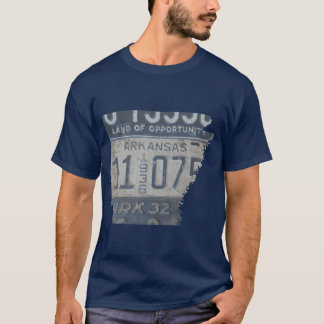 Vintage Arkansas registreringsskyltar överdimensio T Shirt