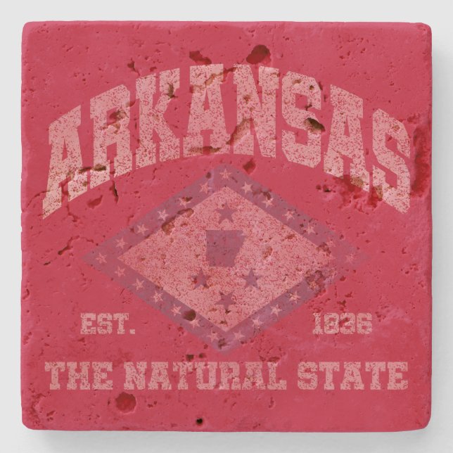 Vintage Arkansas Stenunderlägg (Framsidan)