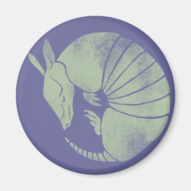 Vintage Armadillo Magnet (Framsidan)