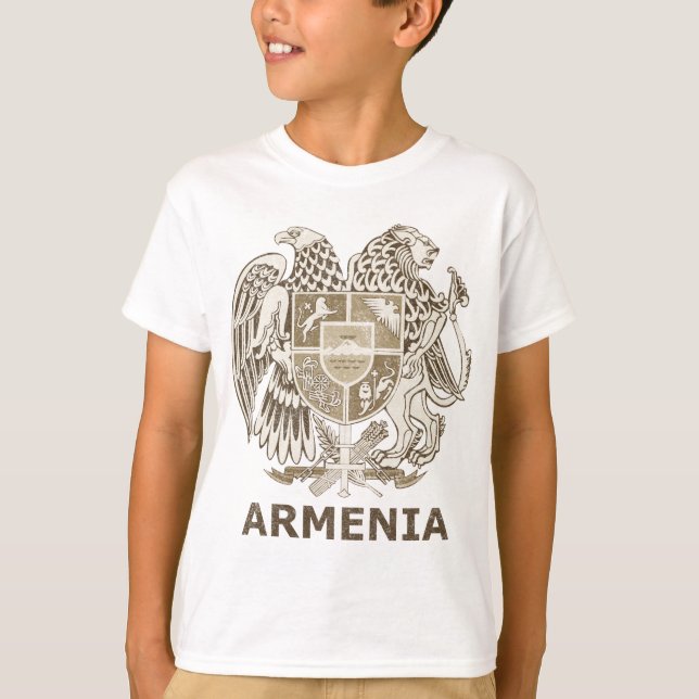 Vintage Armenien Tee Shirt (Framsida)