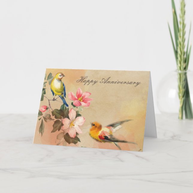 Vintage-årskort Kort (Framsida)