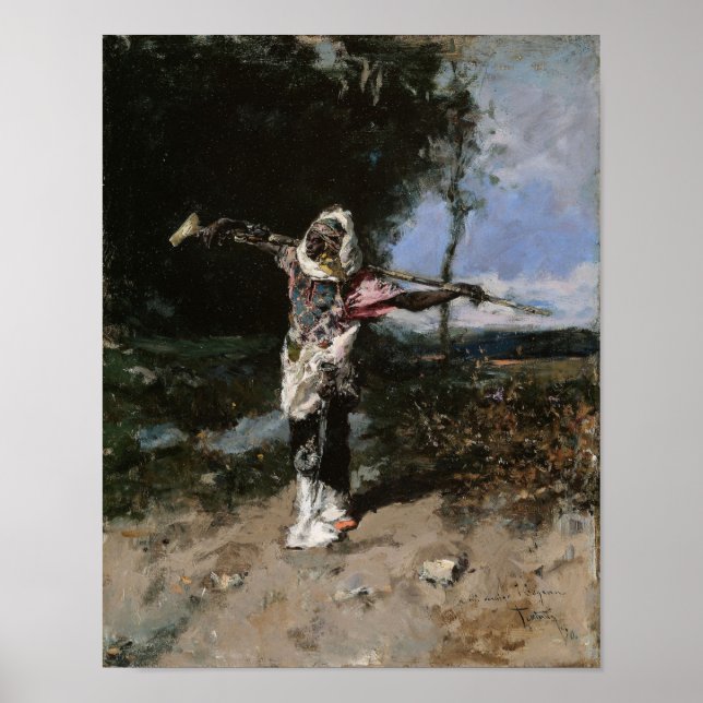 Vintage Art African Chief Poster (Framsidan)