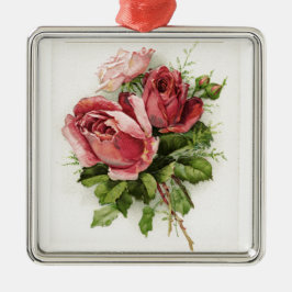 Vintage Art Antique Ro Julgransprydnad Metall