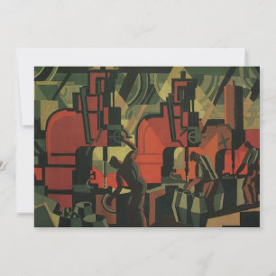 Vintage Art Deco affärsindustriell tillverkning