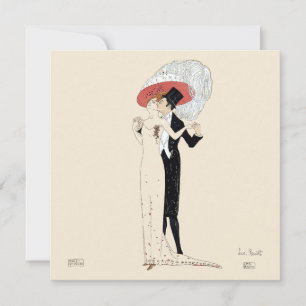 Vintage Art Deco Ballroom Couple av Leo Rauth Kort