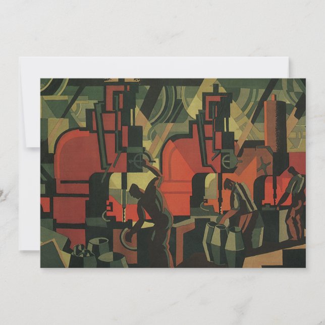 Vintage Art Deco Business Industrial Manufacturing (Framsida)