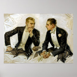 Vintage Art Deco Donchester Poster