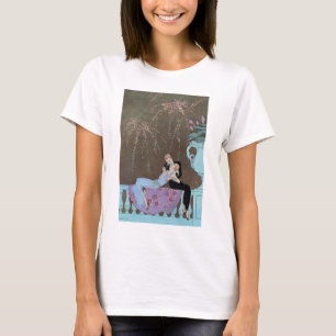Vintage Art Deco Eldflugor Le Feu, George Barbier Tee