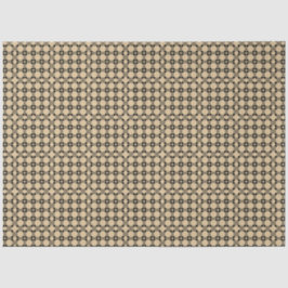 Vintage Art Deco Guld Mönster Decoupage