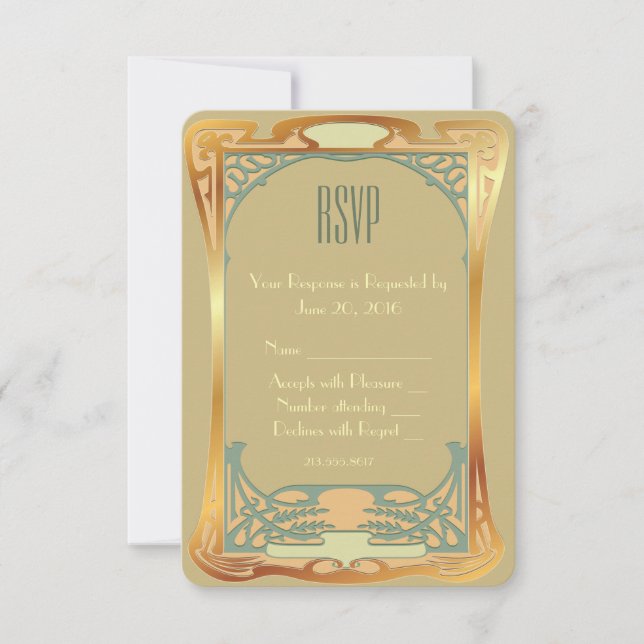 Vintage Art Deco OSA ~ Gatsby Inspired (Framsida)
