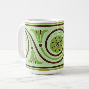 Vintage Art Deco Retro Coffee Tea Mugg Kopp