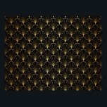 Vintage art deco sömlös mönster poster<br><div class="desc">Vintage art deco sömlös mönster</div>