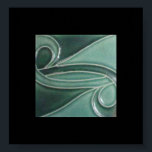 Vintage Art Deco Tile Mönster Matte Mörk grönt Poster<br><div class="desc">De här vintage konsthandlingarna visar att 1900-talets tidigt ser ut med en mörk grönt avslutat.</div>
