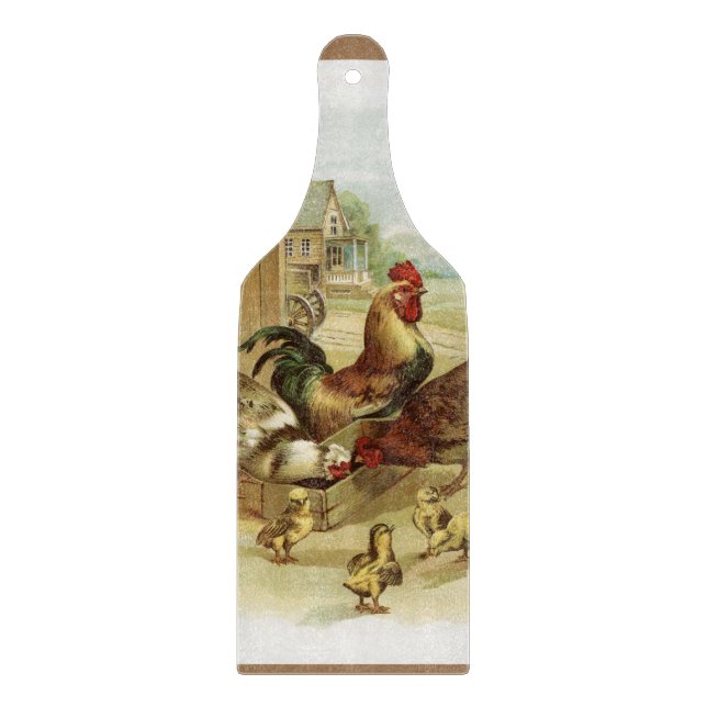 Vintage Art Farm Chickens (Framsidan)
