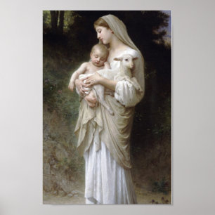 Vintage Art - Innocent. Poster
