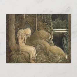 Vintage Art John Bauer Gnomes och Troll Vykort