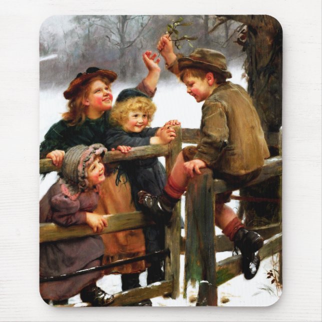 Vintage Art julklapp Musmatta (Framsidan)