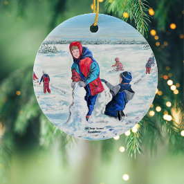 VINTAGE ART-julprydnad Julgransprydnad Keramik