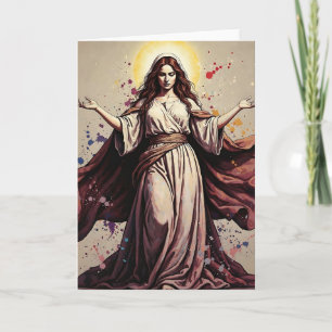 Vintage Art Mary Magdalene Kort