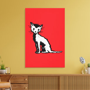 Vintage Art Millions of Cats Wanda Gag 1928 Canvastryck