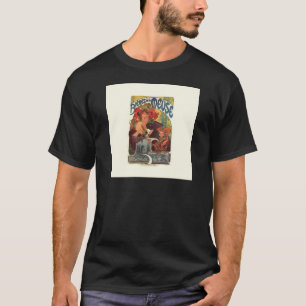 Vintage Art nouveau Alphonse Mucha Tee