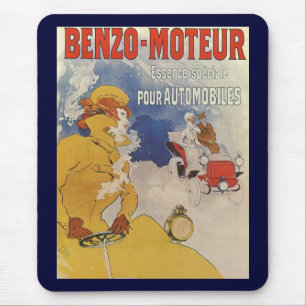 Vintage Art Nouveau, Benzo Moteur av Jules Cheret Musmatta