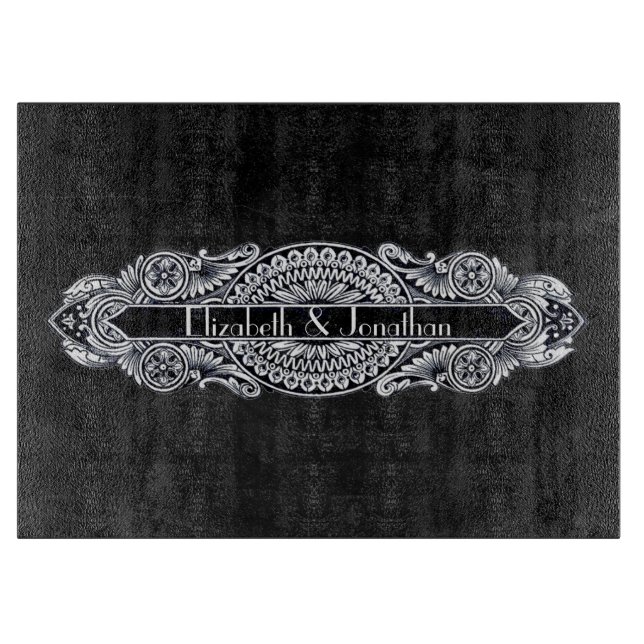 Vintage Art nouveau Bröllop (Framsidan)