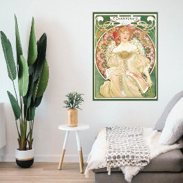 Vintage Art nouveau, Champenois av Alphonse Mucha Poster