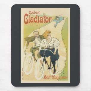 Vintage Art nouveau, cyklar Gladiator Cycles Musmatta