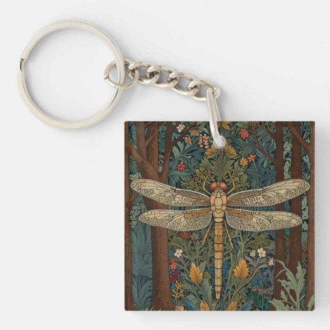 Vintage art nouveau deco dragonfly boho chic (Framsidan)