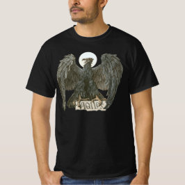 Vintage Art nouveau Eagle, Bett fåglar T Shirt