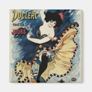 Vintage Art Nouveau Flamenco-dansare, Ambassadeurs Magnet