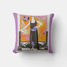 Vintage Art nouveau Kudde
