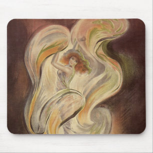 Vintage Art Nouveau, La Loie Fuller Modern Dansare Musmatta