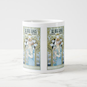 Vintage Art Nouveau Le Bec Liais, Privat Livemont Jumbo Mugg