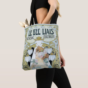 Vintage Art Nouveau Le Bec Liais, Privat Livemont Tygkasse