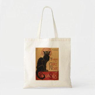 Vintage Art nouveau Le Chatta Noir Black Cat Tygkasse