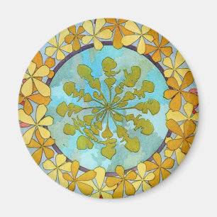 Vintage Art nouveau Magnet