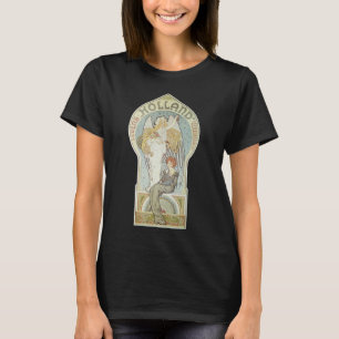 Vintage Art nouveau, Nederländerna Levens Verzeker T Shirt