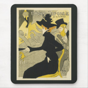 Vintage Art nouveau NightClub Cafe, Divan Japonais Musmatta