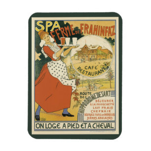 Vintage Art Nouveau, Ölrestaurang och Kaffe Magnet