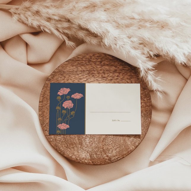 Vintage Art nouveau-platskort Placeringskort (Skapare uppladdad)